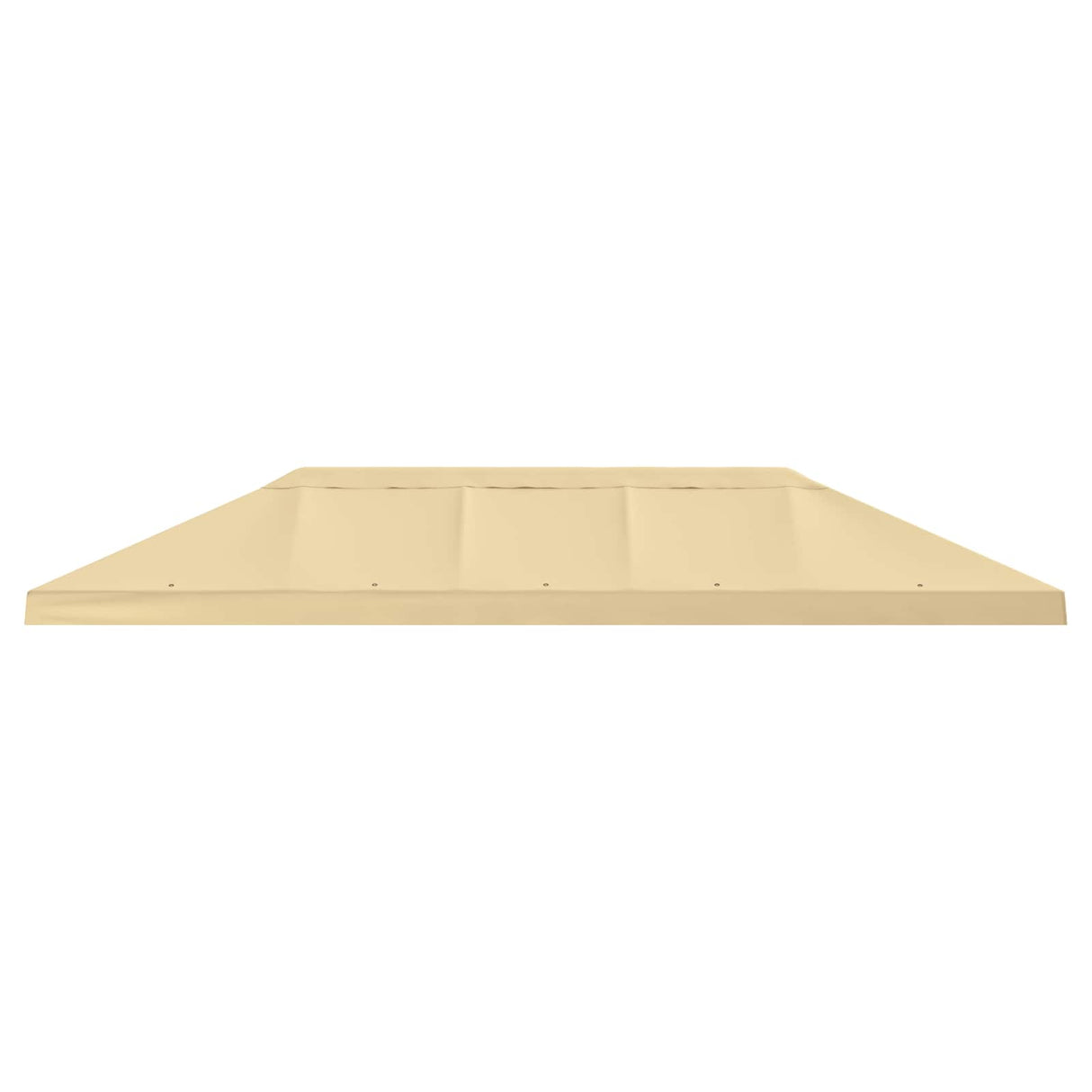 Gazebo Canopy Cover 6 x 3 m Cream Polyester 190 gsm