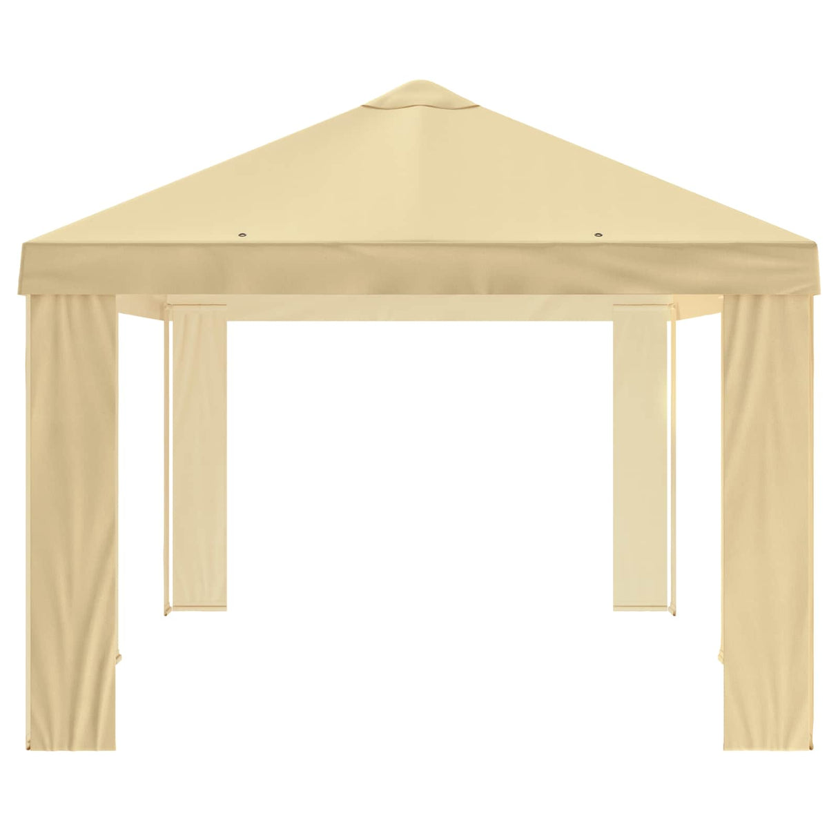 Gazebo Cover 6 x 3 m Cream Polyester 190 gsm