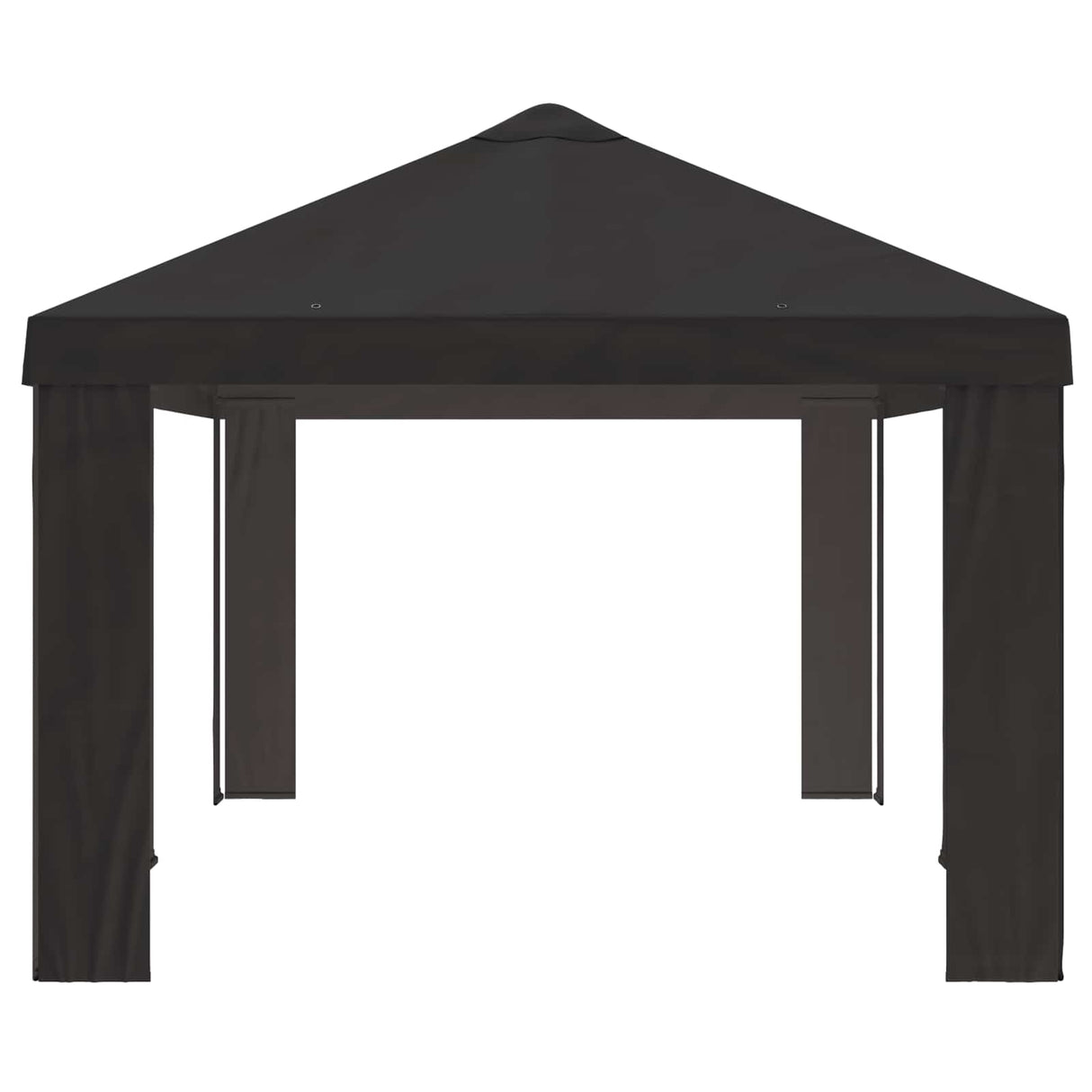 Gazebo Cover 6 x 3 m Anthracite Polyester 190 gsm