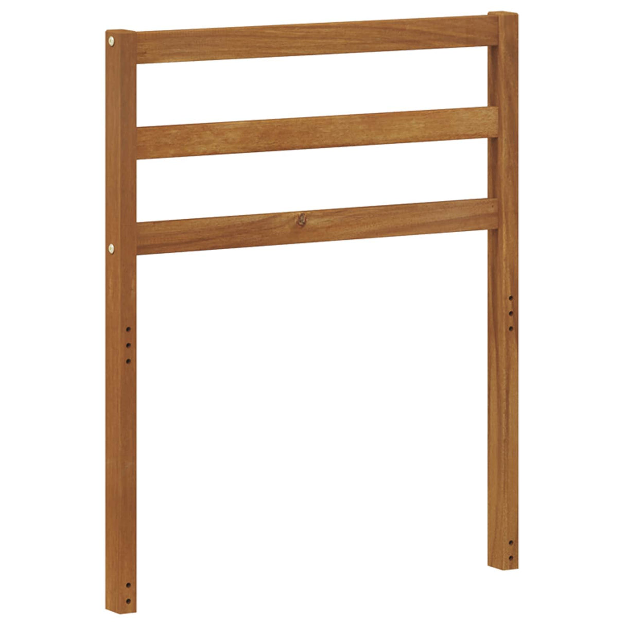Armrest 2 pcs Natural 59 x 4 x 73 cm Solid Acacia Wood