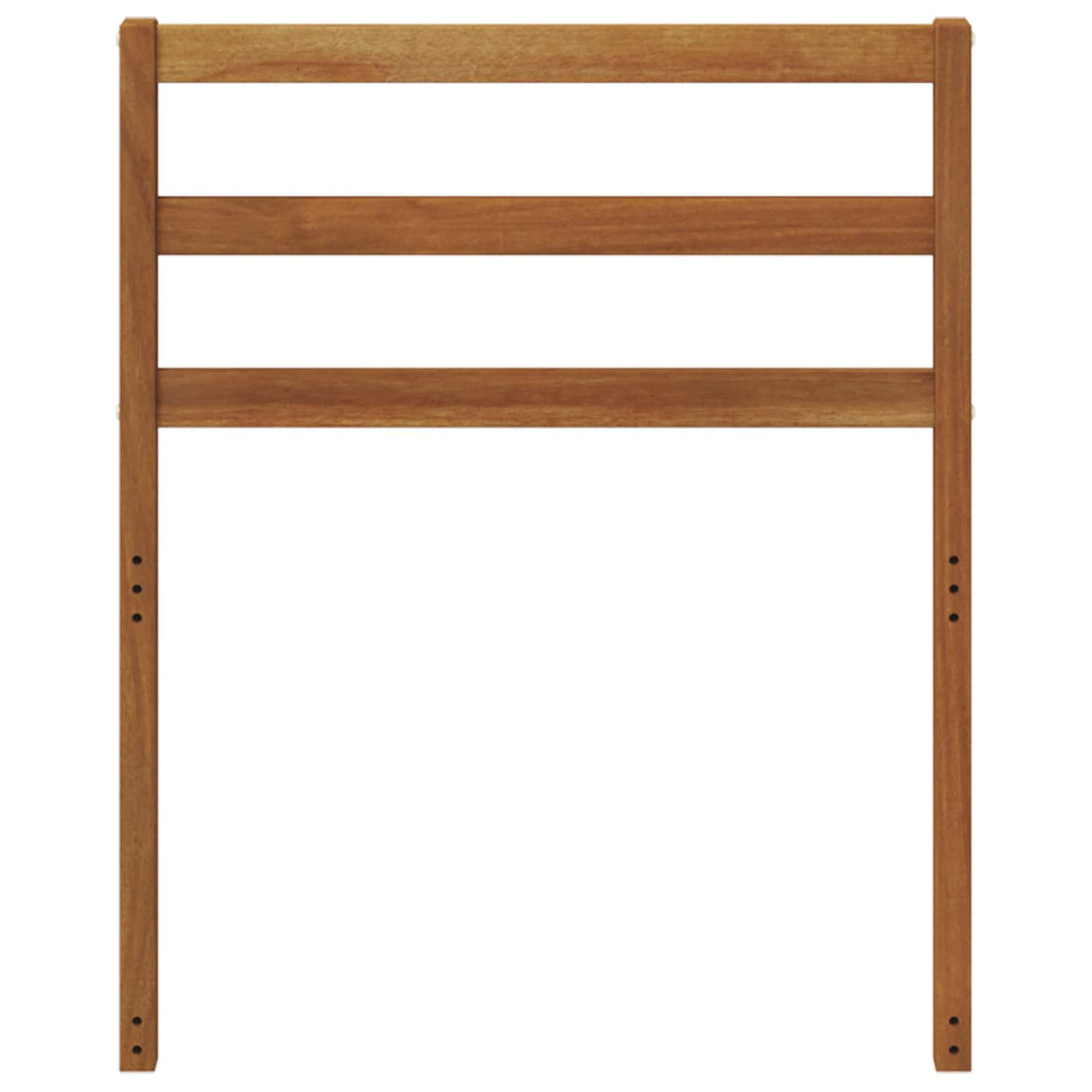 Armrest 2 pcs Natural 59 x 4 x 73 cm Solid Acacia Wood