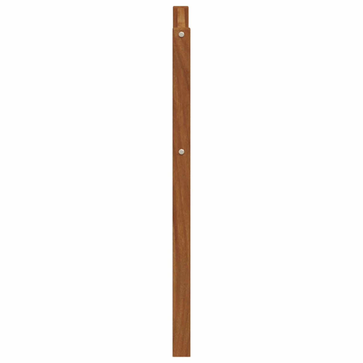 Armrest 2 pcs Natural 59 x 4 x 73 cm Solid Acacia Wood