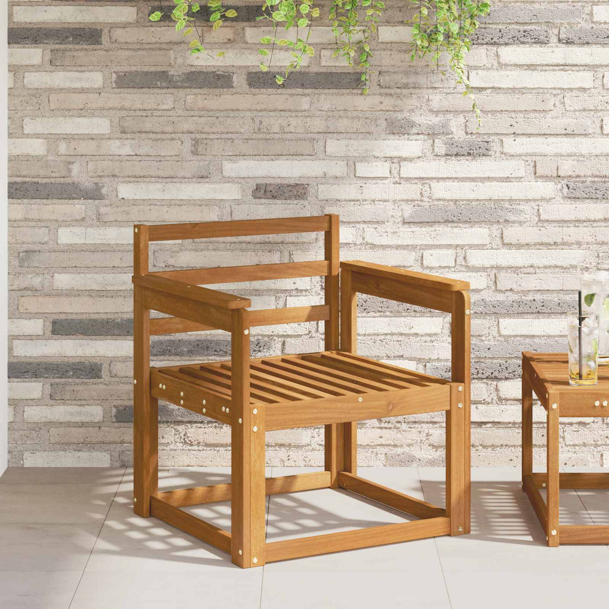 Armrests 2 pcs Brown 59 x 6 x 61 cm Solid Acacia Wood