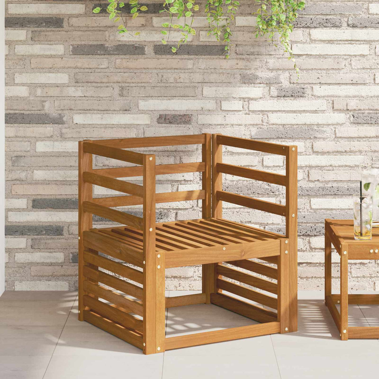 Armrests 2 pcs Brown 59 x 4 x 73 cm Solid Acacia Wood