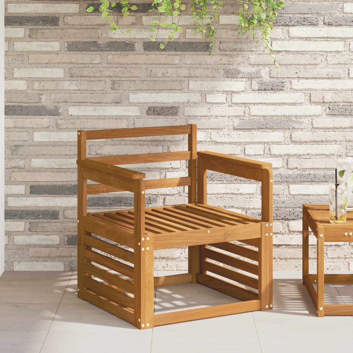Armrests 2 pcs Brown 59 x 6 x 61 cm Solid Acacia Wood