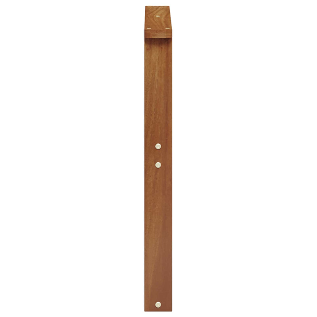 Armrests 2 pcs Brown 60 x 6 x 61 cm Solid Acacia Wood