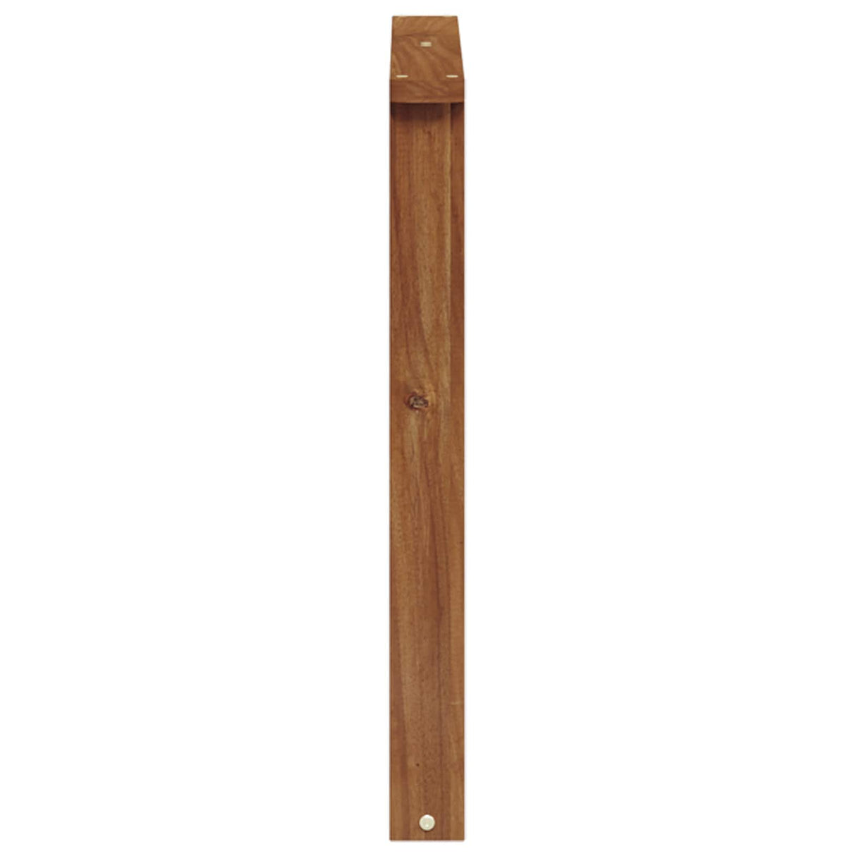 Armrests 2 pcs Brown 60 x 6 x 61 cm Solid Acacia Wood