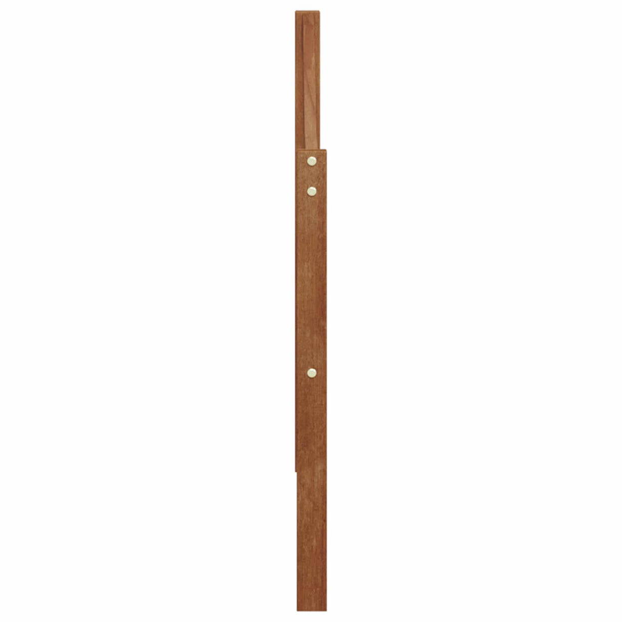 Armrest 2 pcs Natural 79 x 4 x 73 cm Solid Acacia Wood