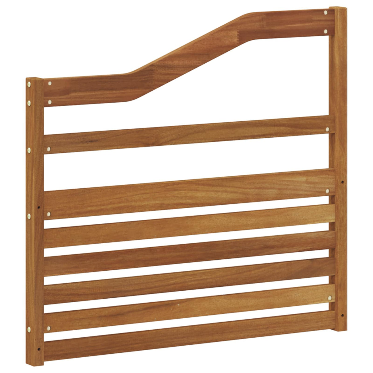 Armrests 2 pcs Brown 79 x 4 x 73 cm Solid Acacia Wood