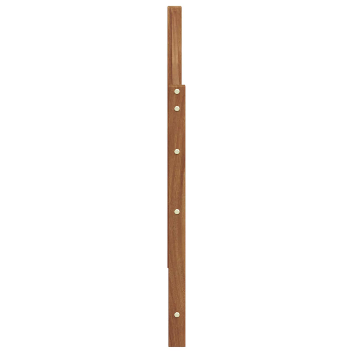 Armrests 2 pcs Brown 79 x 4 x 73 cm Solid Acacia Wood