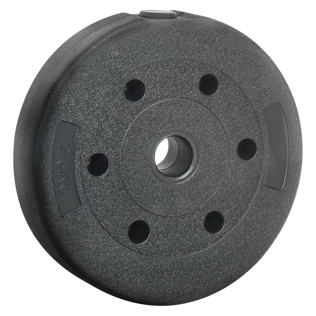 Weight Plates 4 pcs 10 kg Black Cement and Iron Sand