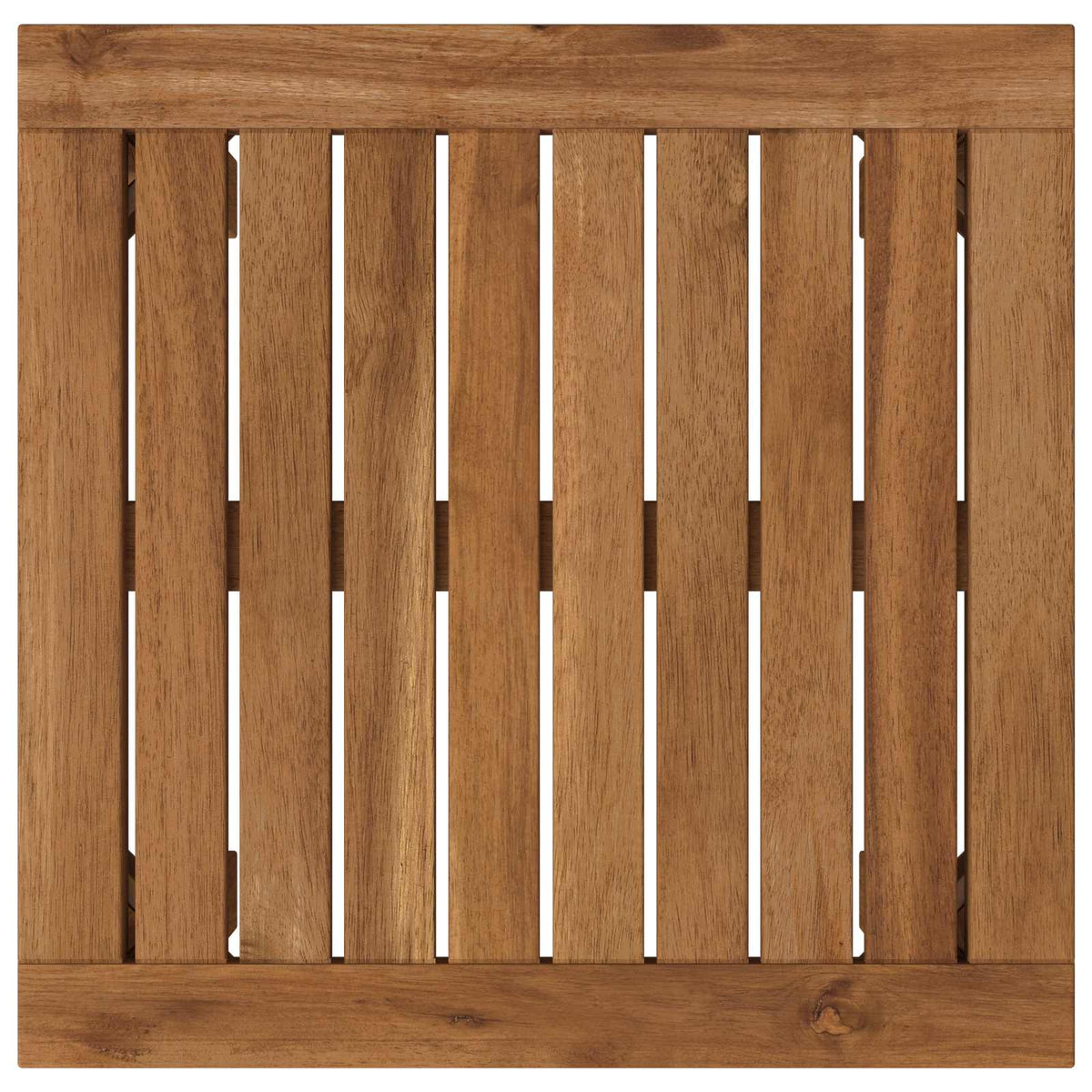 Coffee Table Natural 40 x 40.5 x 36 cm Solid Acacia Wood