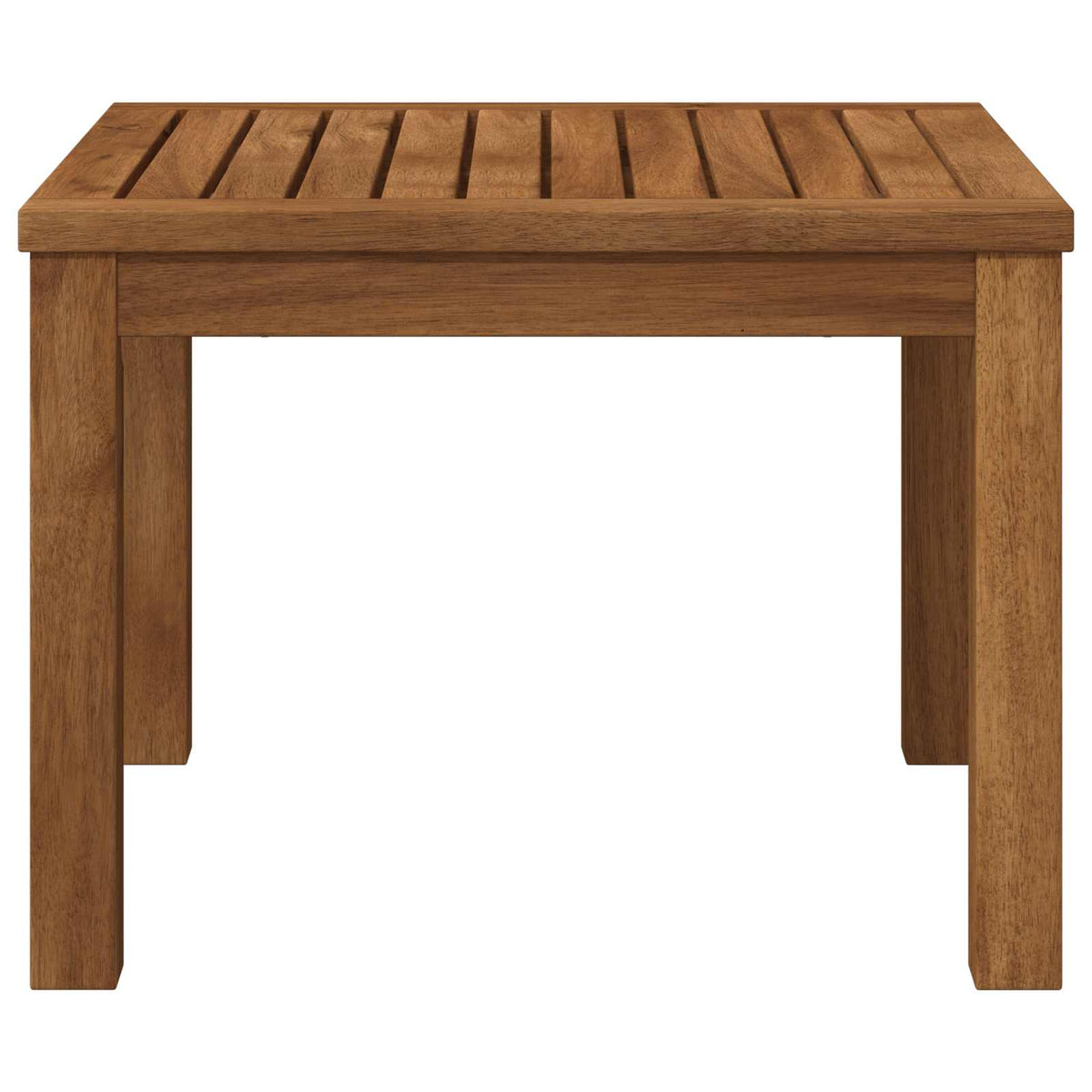 Coffee Table Natural 49 x 48.5 x 36 cm Solid Acacia Wood