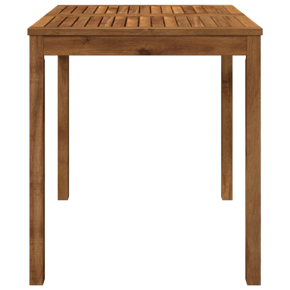 Garden Dinner Table Natural 70 x 68.5 x 75 cm Solid Acacia Wood