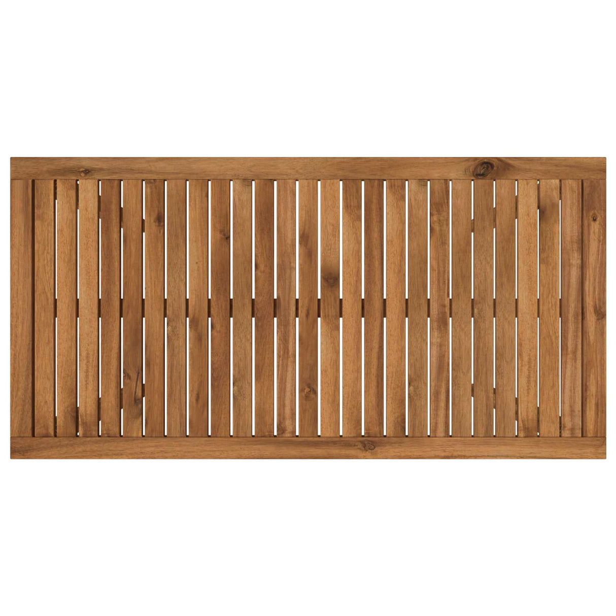 Garden Dinner Table Natural 108.5 x 55 x 75 cm