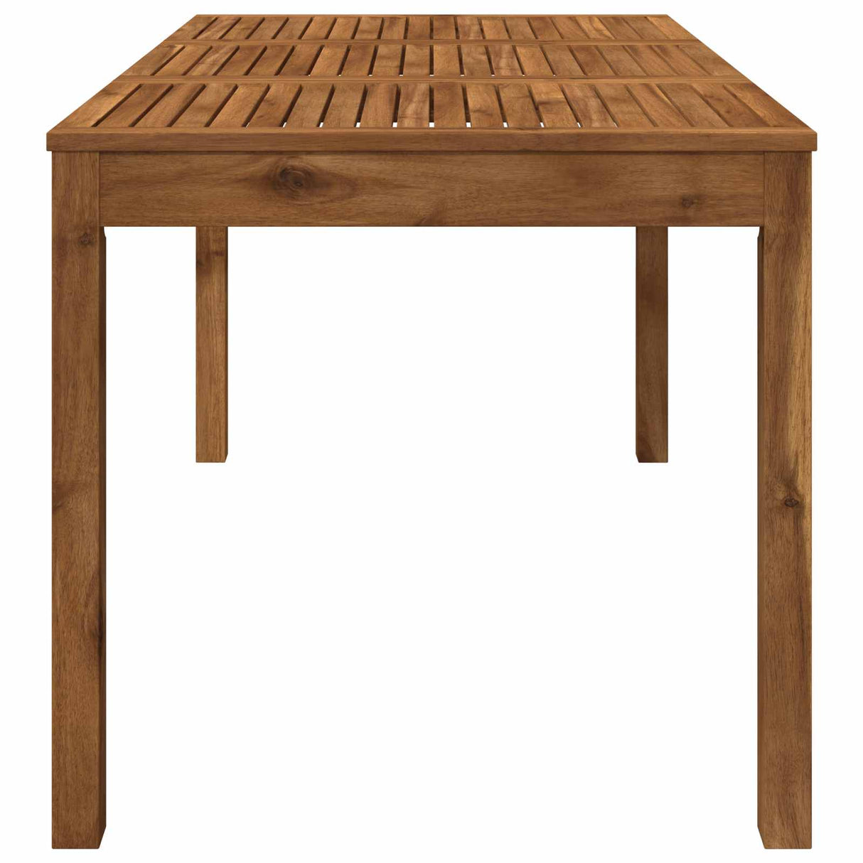 Garden Dinner Table Natural 141 x 80.5 x 75 cm