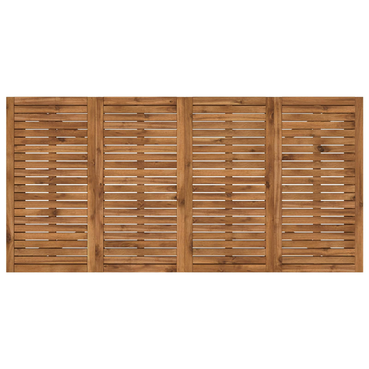 Garden Dinner Table Natural 180 x 88.5 x 75 cm