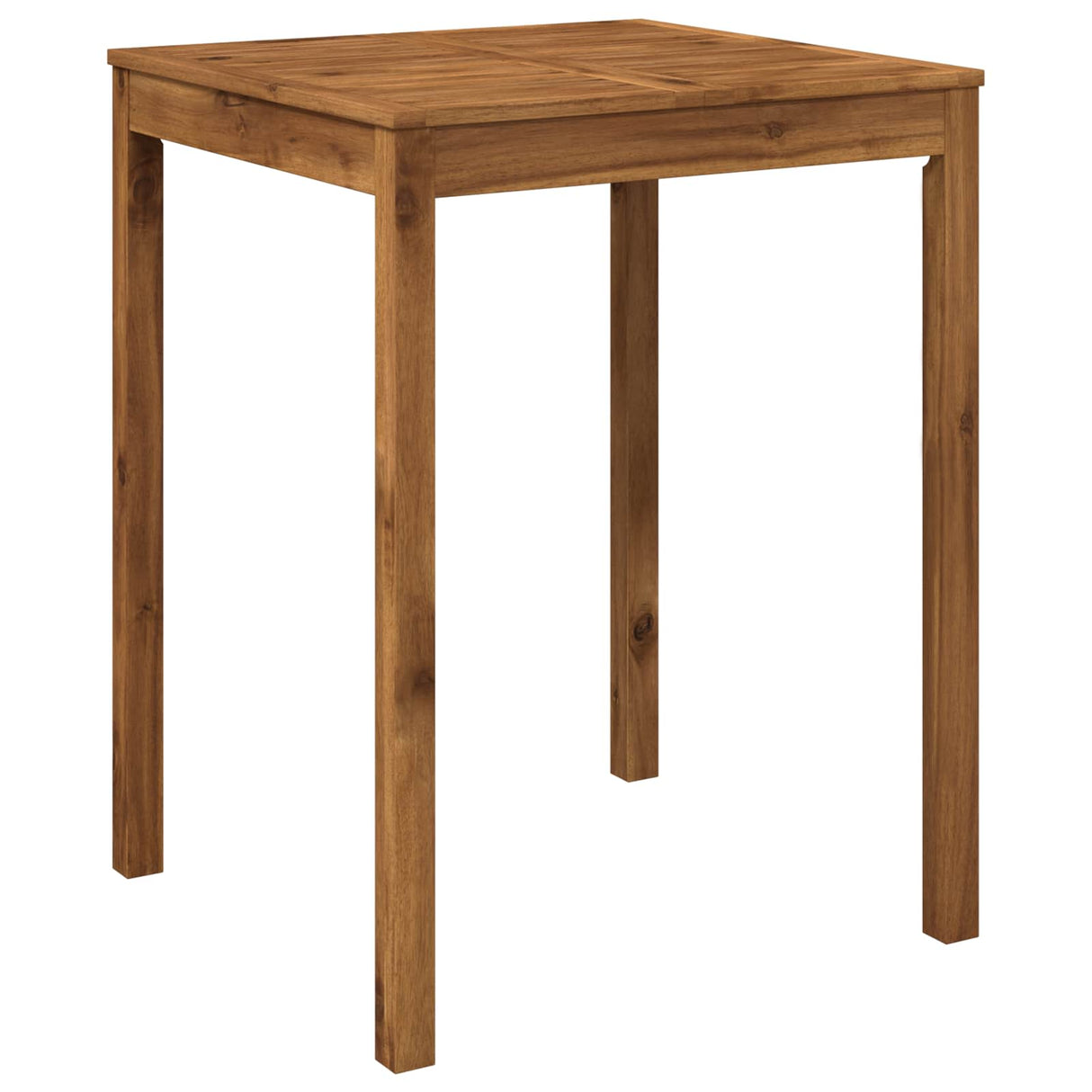 Garden Bar Table Natural 80 x 80.5 x 105 cm Solid Acacia Wood