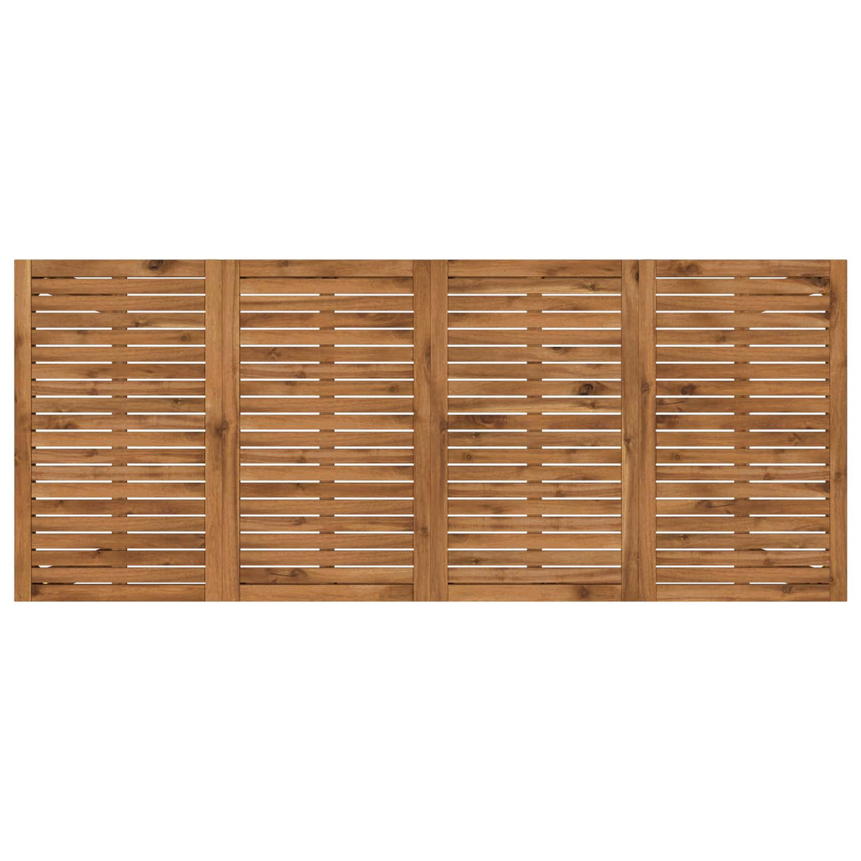 Garden Bar Table Natural 196 x 80.5 x 105 cm Solid Acacia Wood
