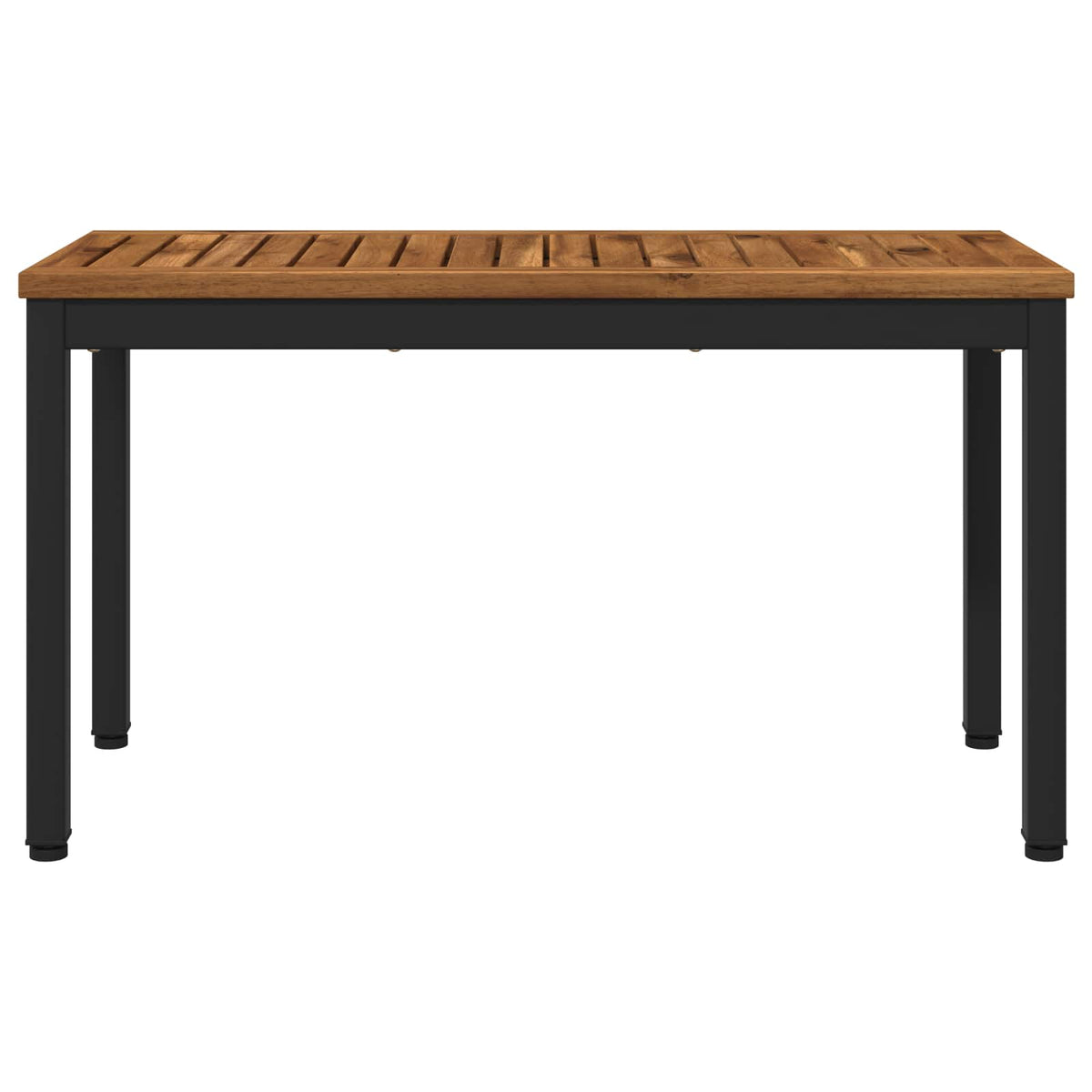 Garden Bench 80.5 x 35 x 45 cm Solid Acacia Wood Rectangular