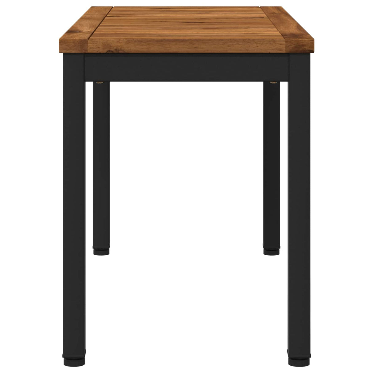 Garden Bench 80.5 x 35 x 45 cm Solid Acacia Wood Rectangular