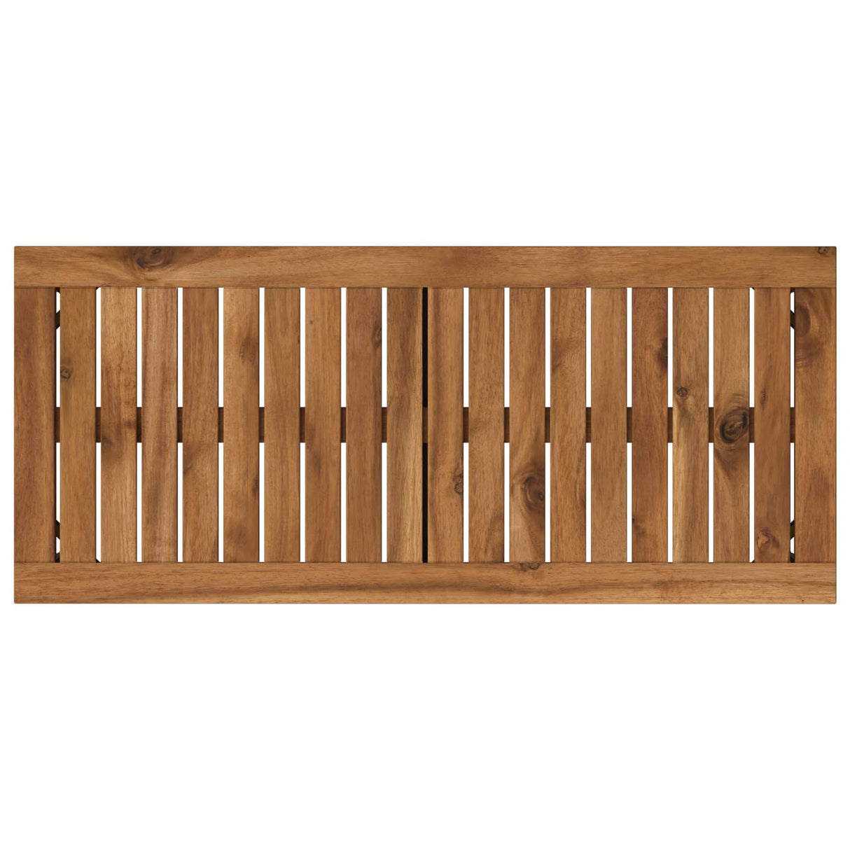 Garden Bench 80.5 x 35 x 45 cm Solid Acacia Wood Rectangular