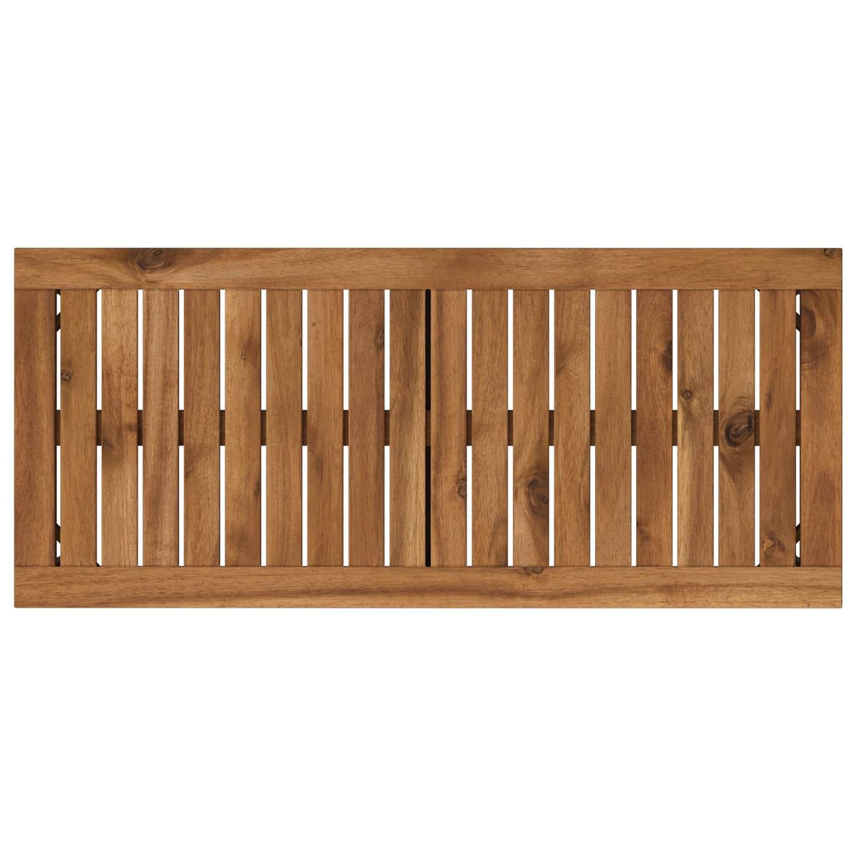 Garden Bench 80.5 x 35 x 45 cm Solid Acacia Wood Rectangular