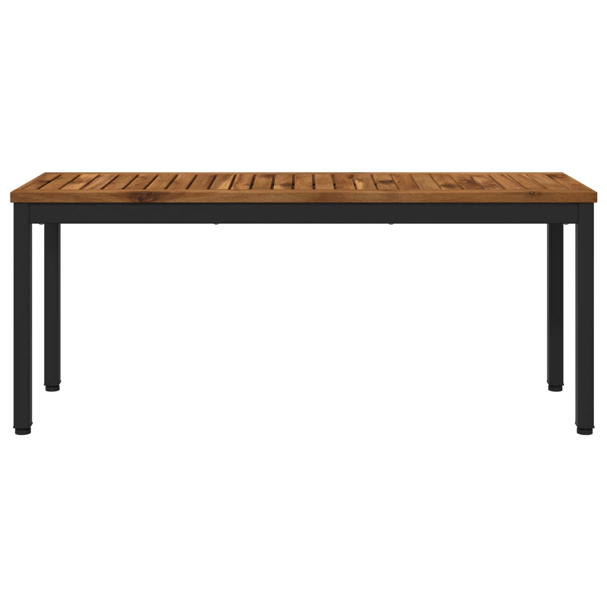 Garden Bench 108.5 x 35 x 45 cm Solid Acacia Wood Rectangular