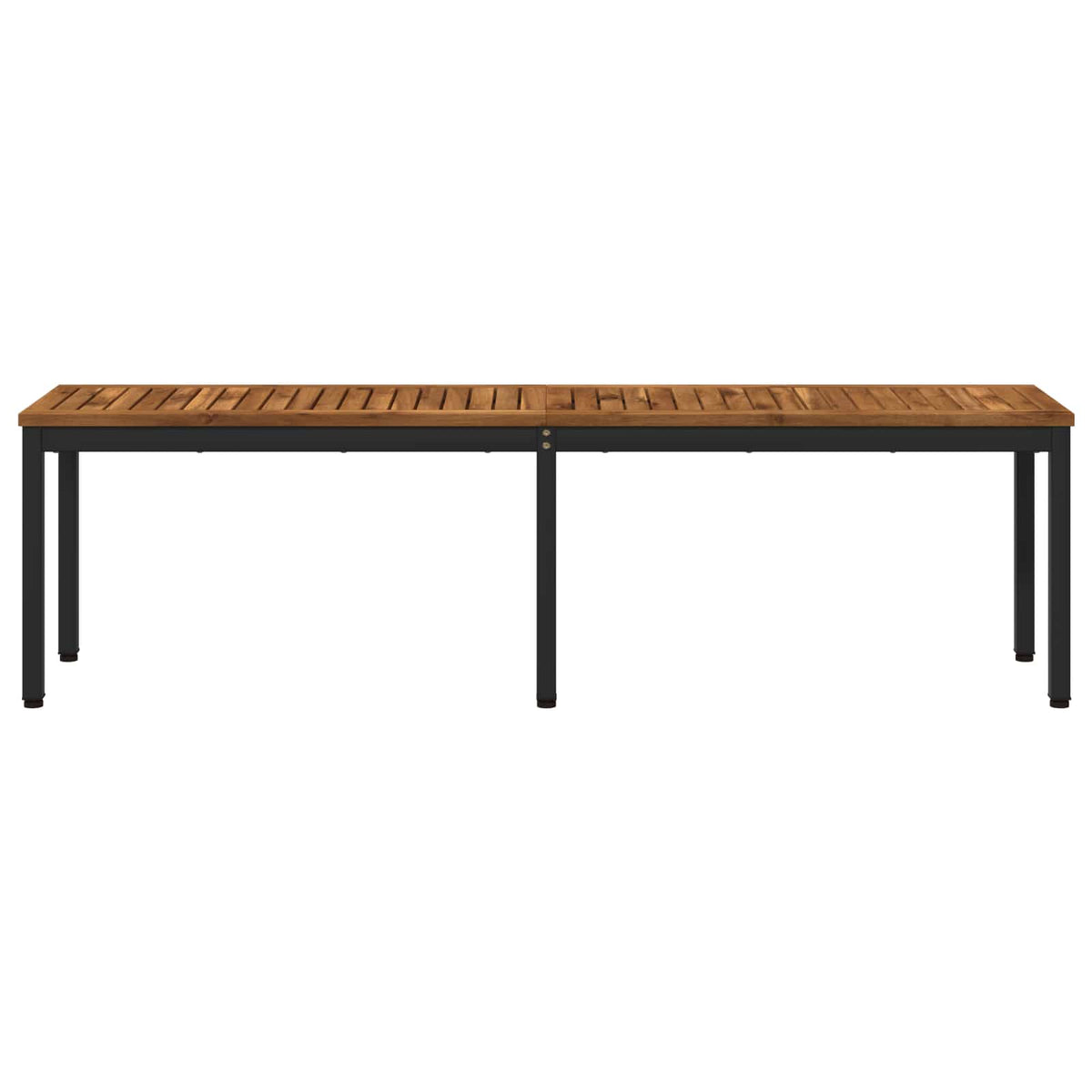 Garden Bench 161 x 35 x 45 cm Solid Acacia Wood Rectangular