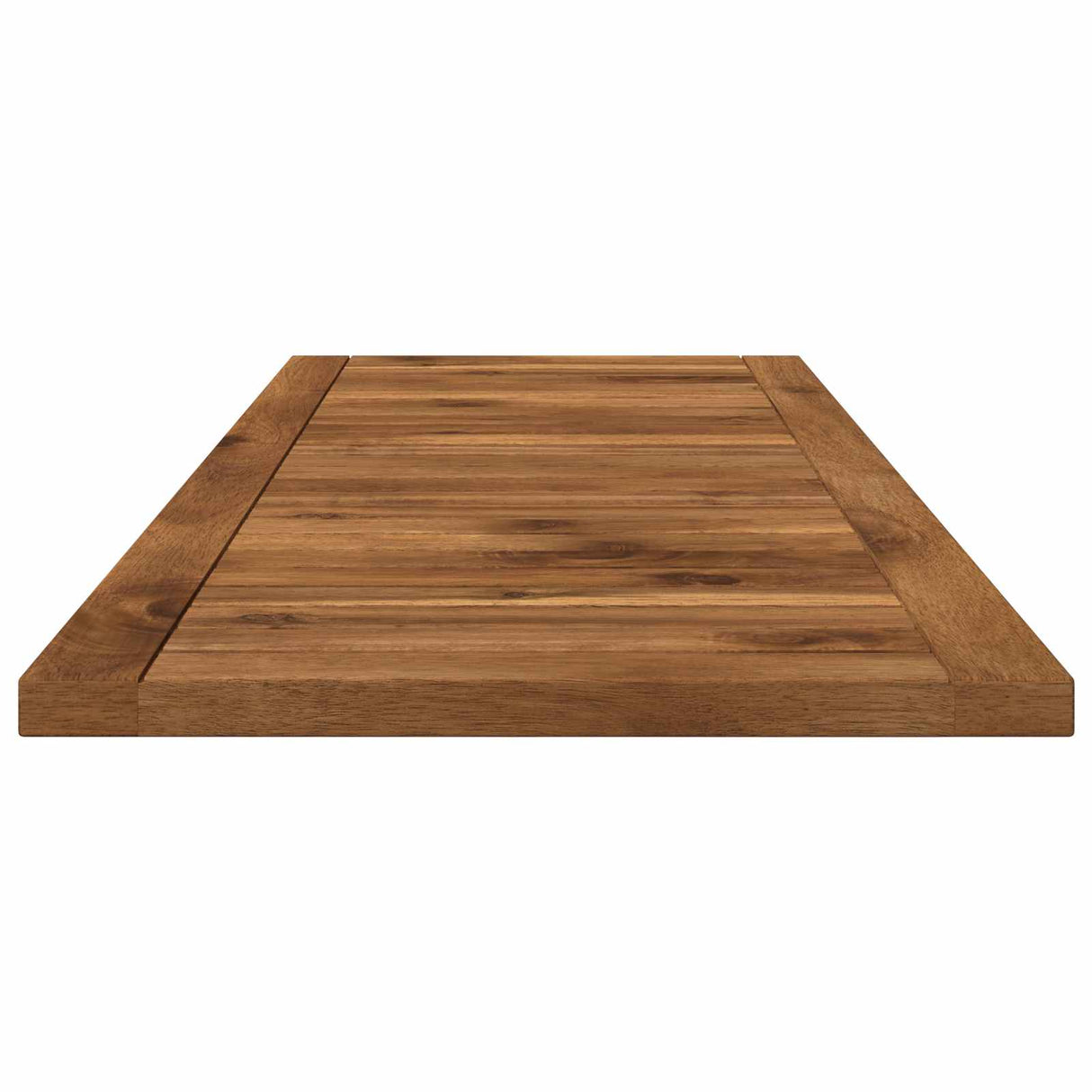 Table Top 100.5 x 35 x 2 cm Rectangular Solid Acacia Wood
