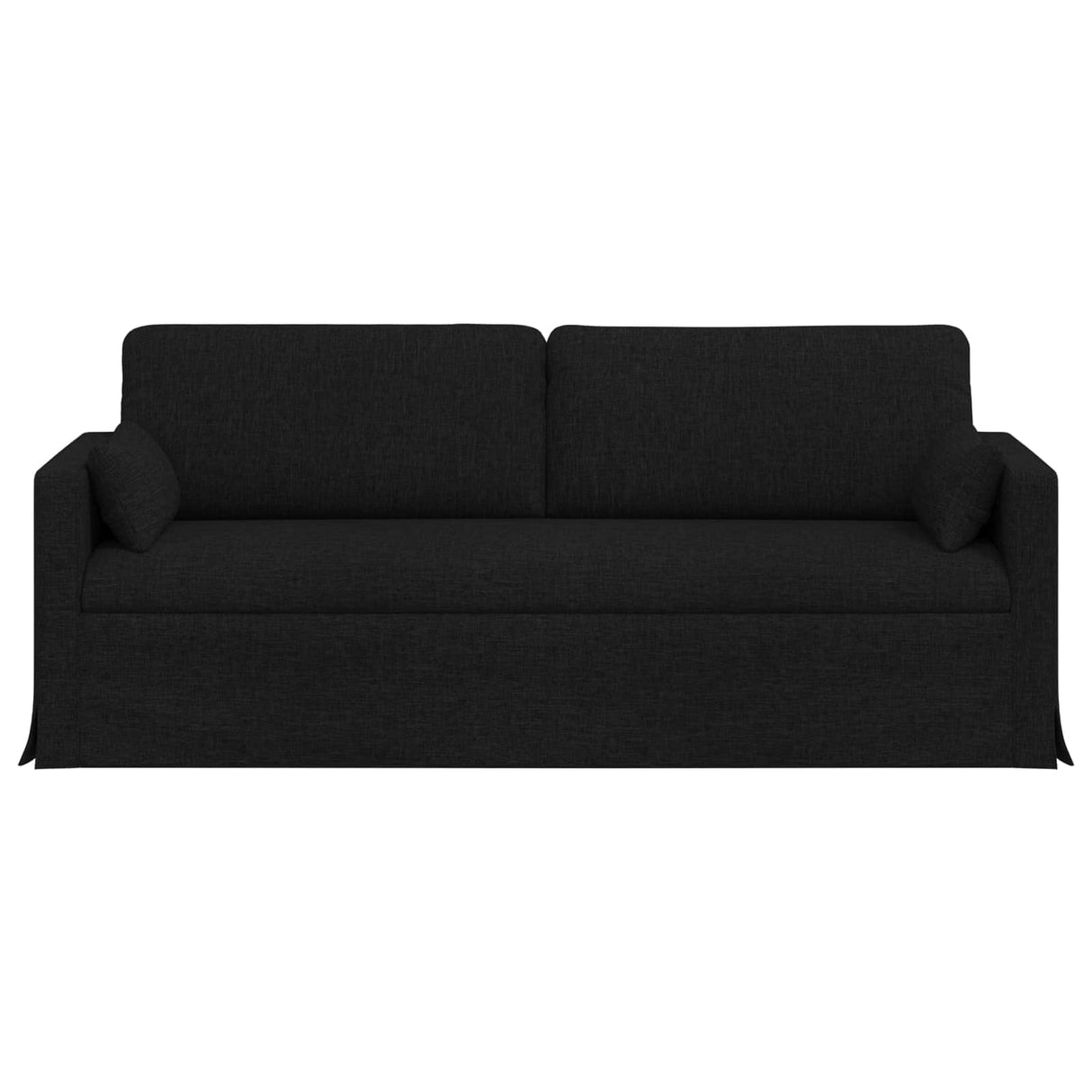 Sofa Black 198 x 78 x 80 cm Fabric