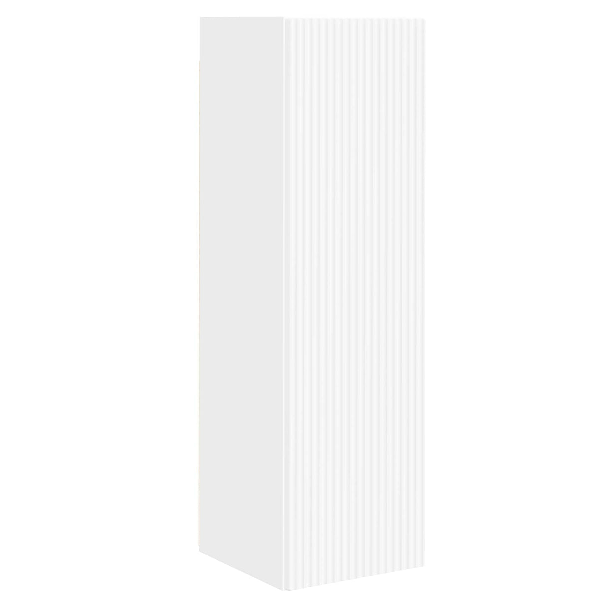 TV Wall Cabinet Set 4 pcs White Engineered Wood