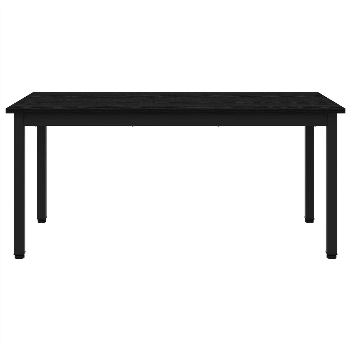 Coffee Table Black Oak 100 x 50 x 45 cm Engineered Wood