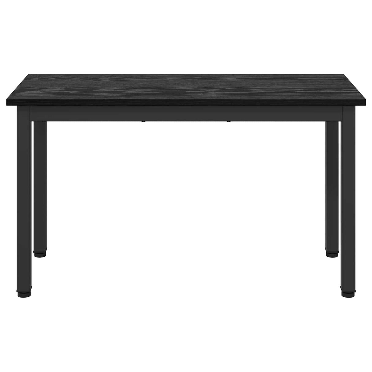 Bench Black Oak 80 x 35 x 45 cm Engineered Wood