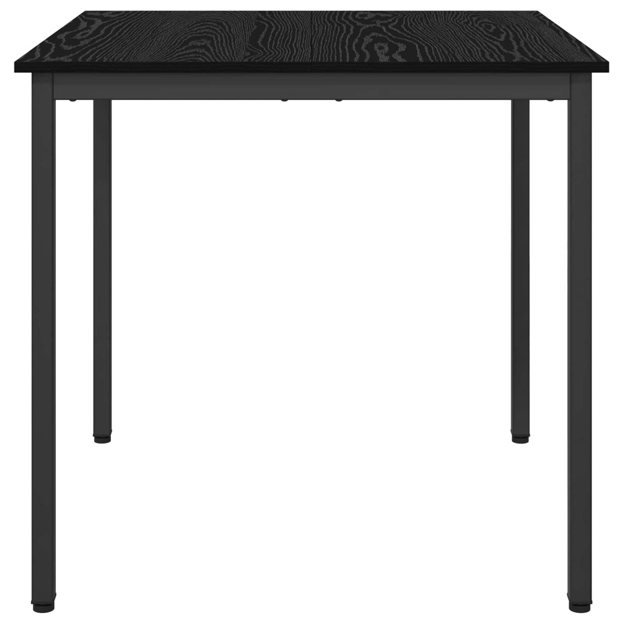 Dining Tables 80 x 80 x 75 cm Engineered Wood Black Oak Square