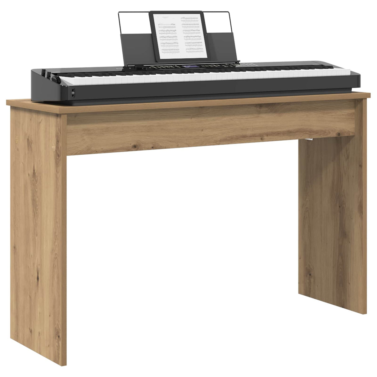 Keyboard Stand Artisan Oak 100 x 32 x 64 cm Engineered Wood