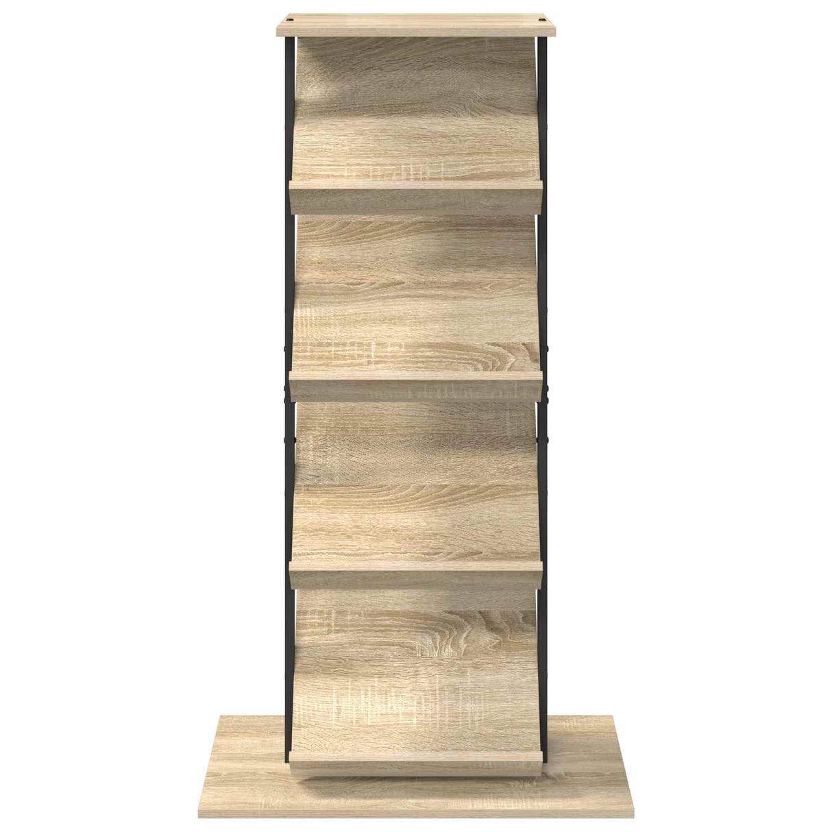 Magazine Rack Sonoma Oak 68 x 40 x 123.5 cm Engineered Wood