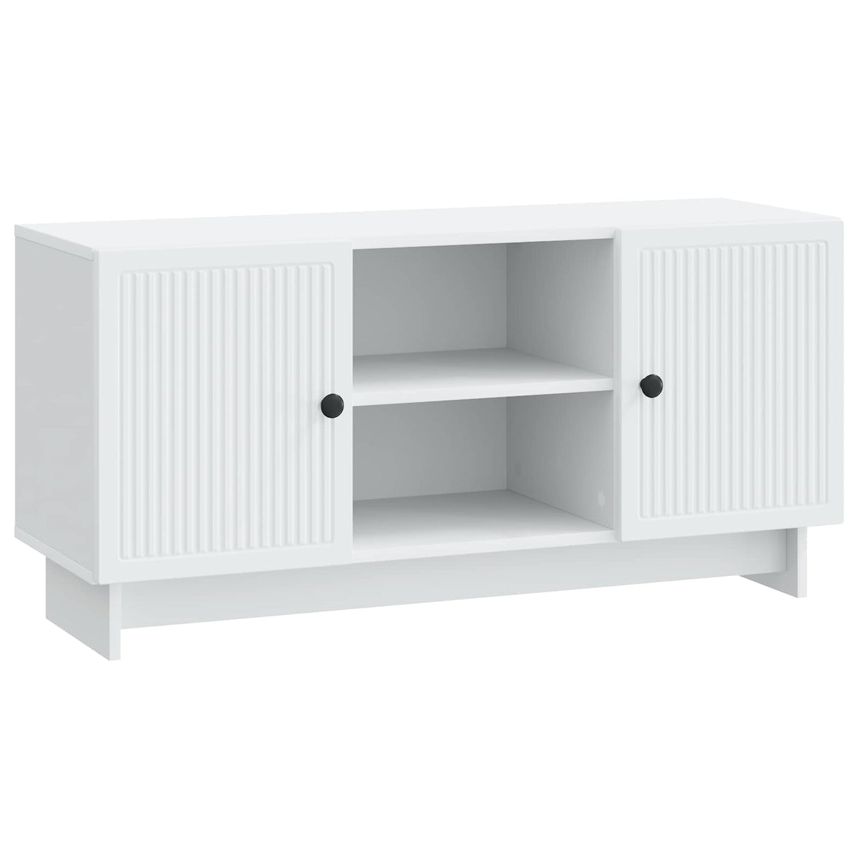TV Cabinet 102 x 34.5 x 50 cm White Engineered Wood
