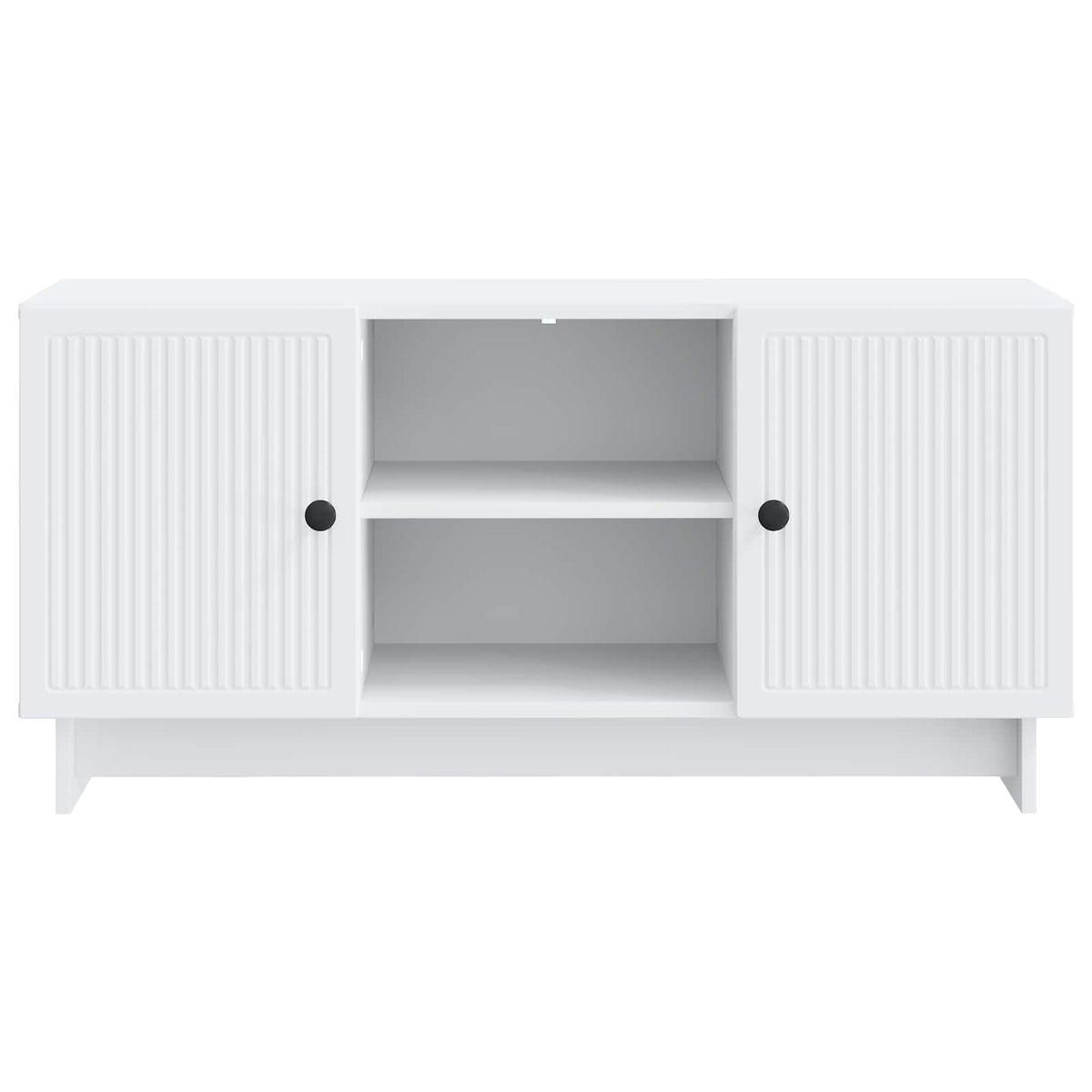 TV Cabinet 102 x 34.5 x 50 cm White Engineered Wood
