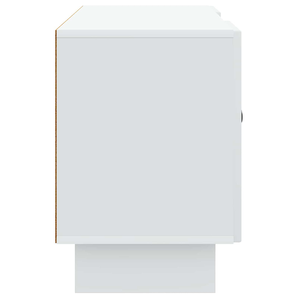 TV Cabinet 102 x 34.5 x 50 cm White Engineered Wood