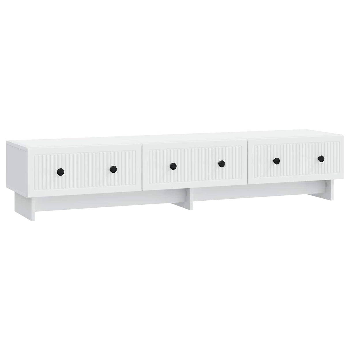TV Cabinet with Drawer White 147 x 34.5 x 30 cm Engineered Wood