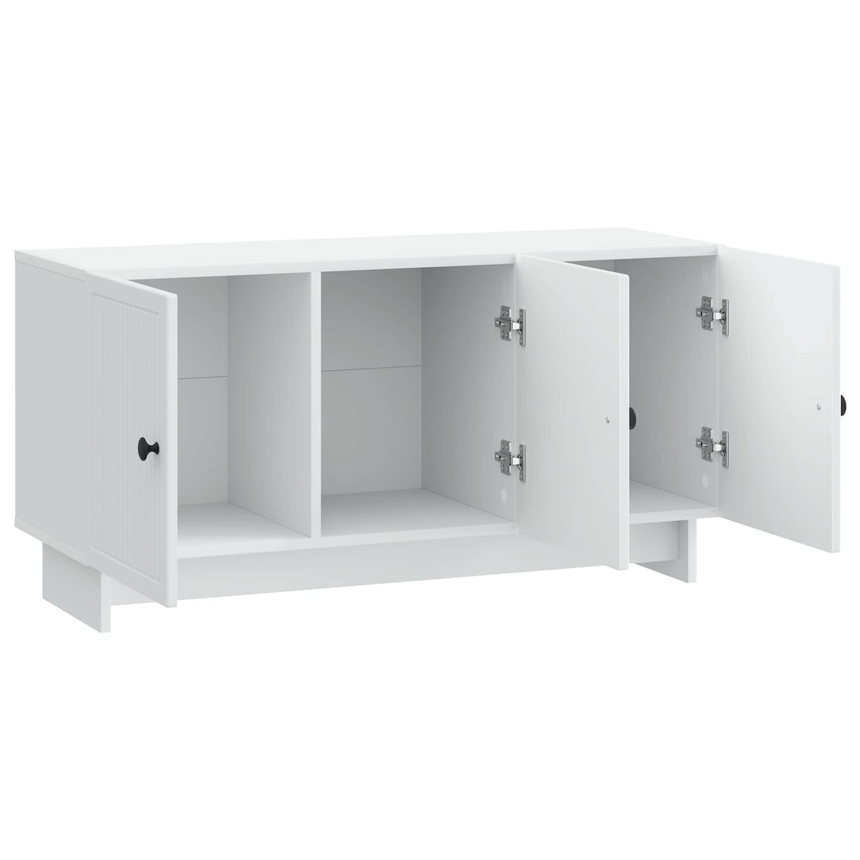 TV Cabinet White 99 x 34.5 x 50 cm Engineered Wood
