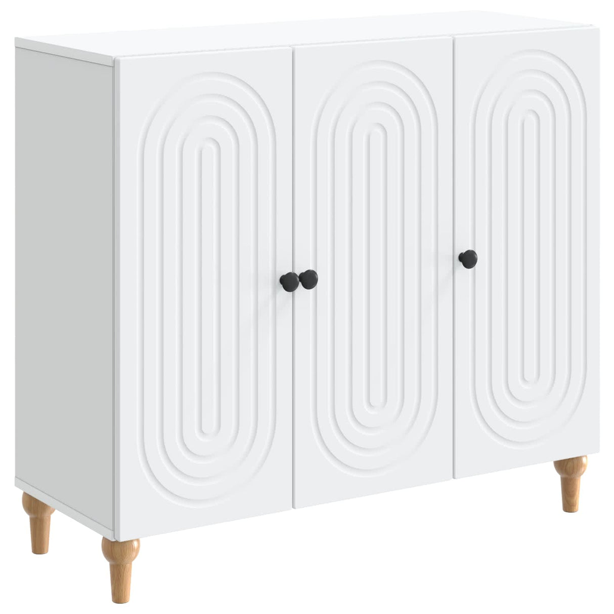 Sideboard White 89 x 34.5 x 80 cm Engineered Wood