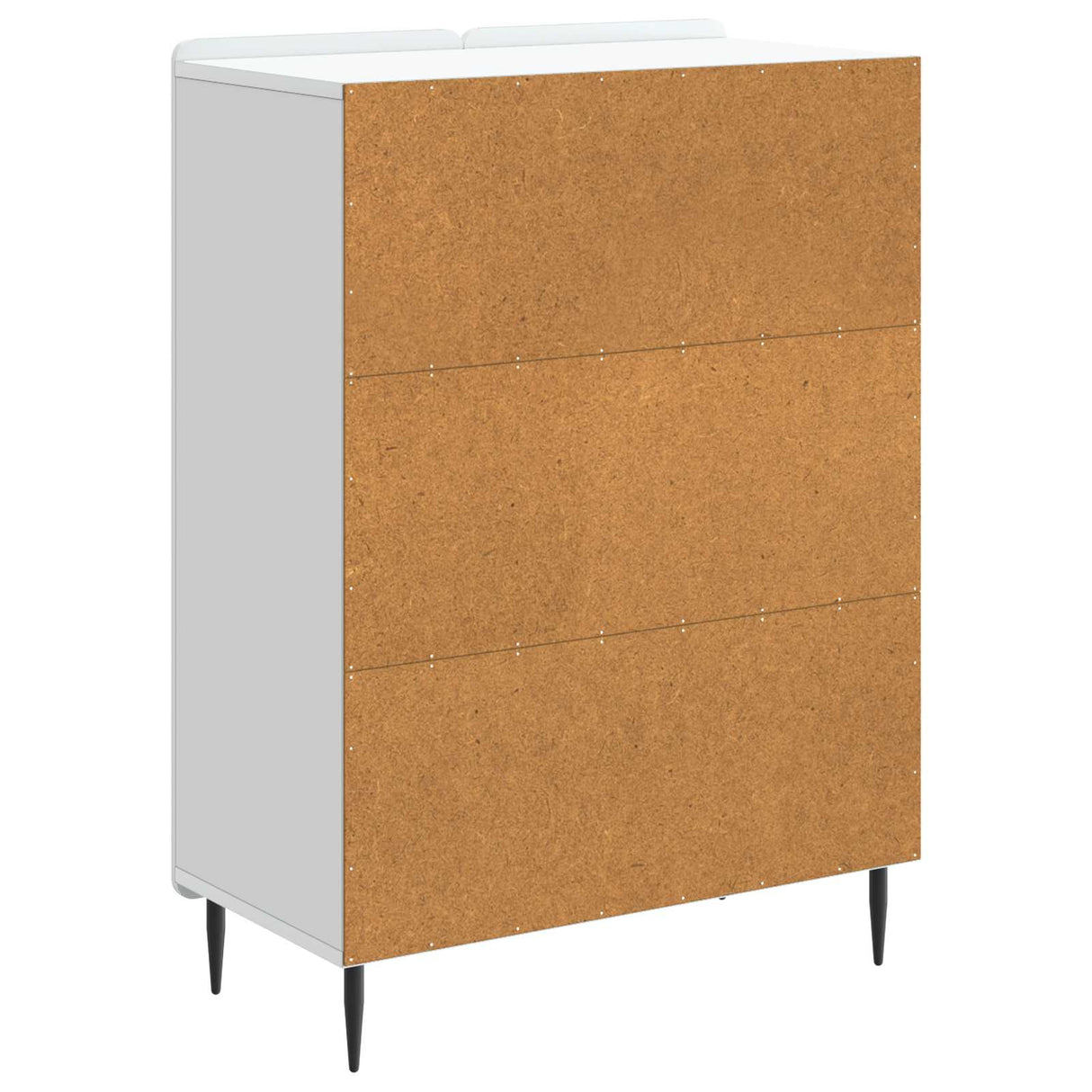 Sideboard White 66 x 34.5 x 92 cm Engineered Wood