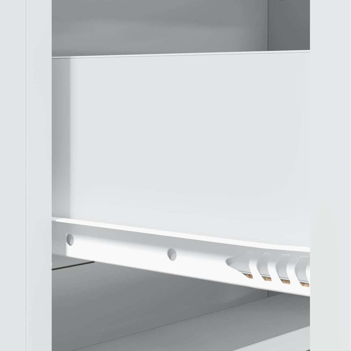 Drawer Cabinet White 66 x 34.5 x 92 cm Engineered Wood