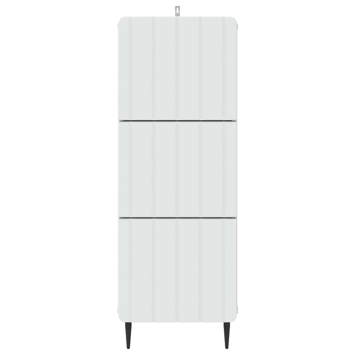 Drawer Cabinet White 33 x 34.5 x 92 cm Engineered Wood