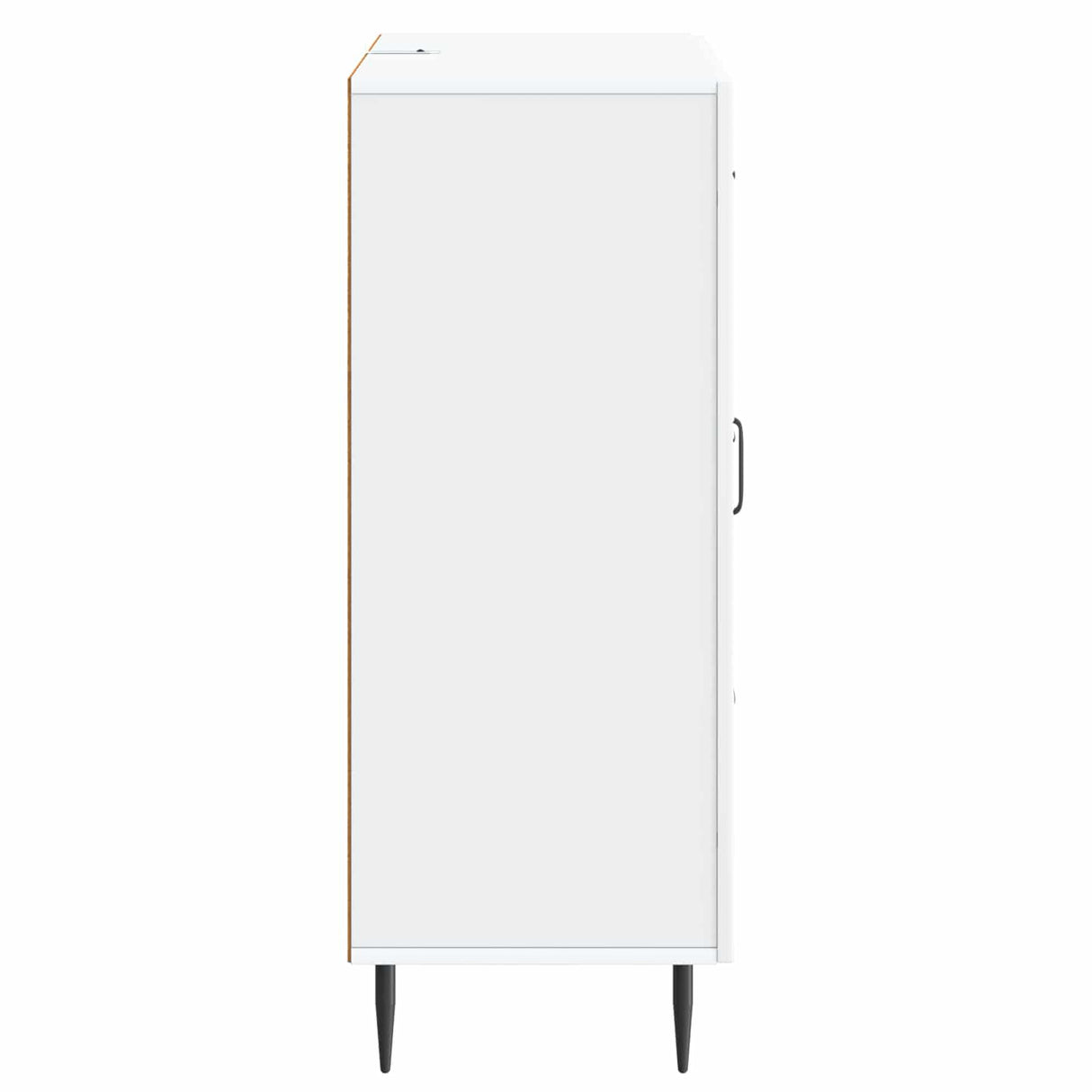 Sideboard with Drawer White 66 x 34.5 x 89.5 cm Engineered Wood