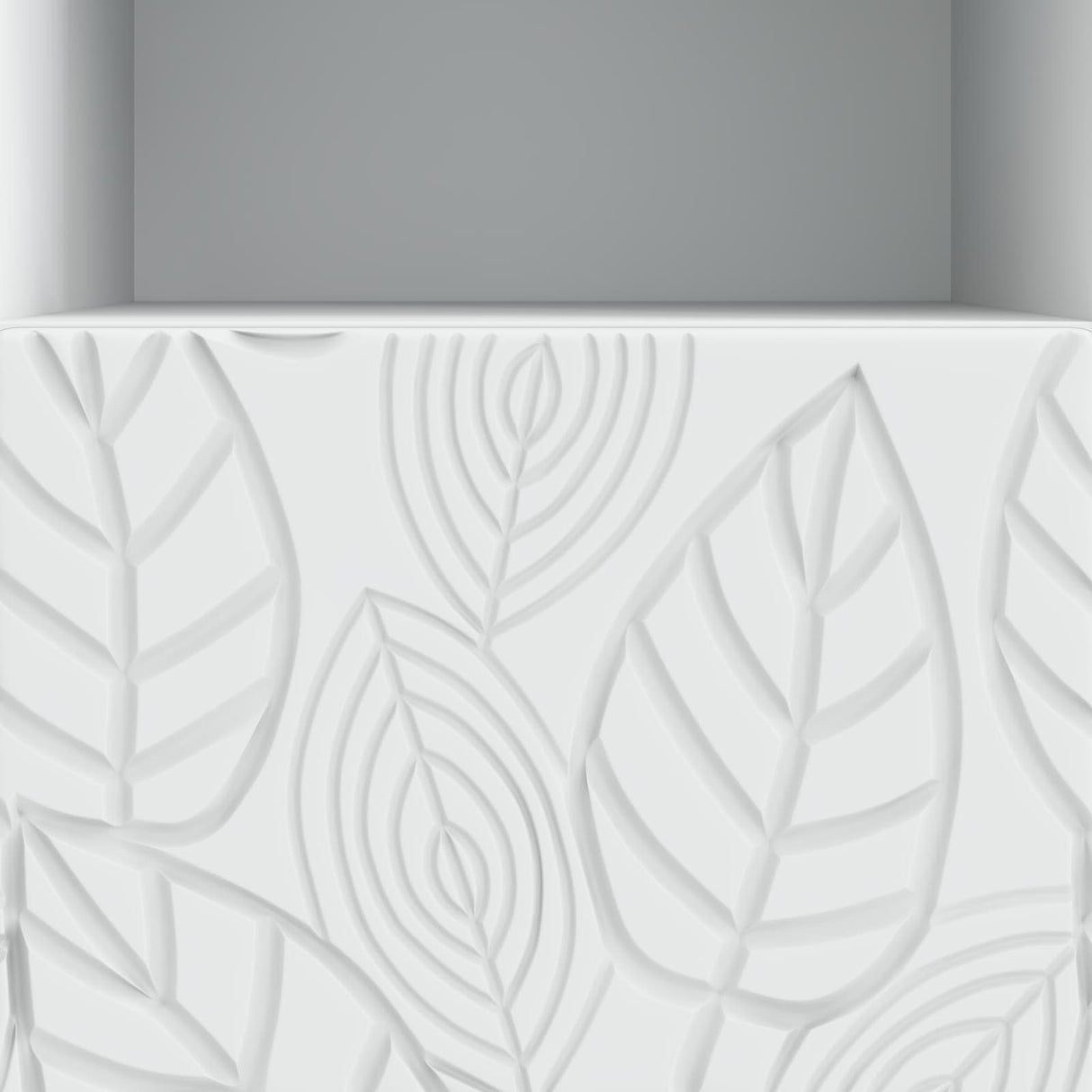 TV Cabinet 102 x 34.5 x 50 cm White Engineered Wood