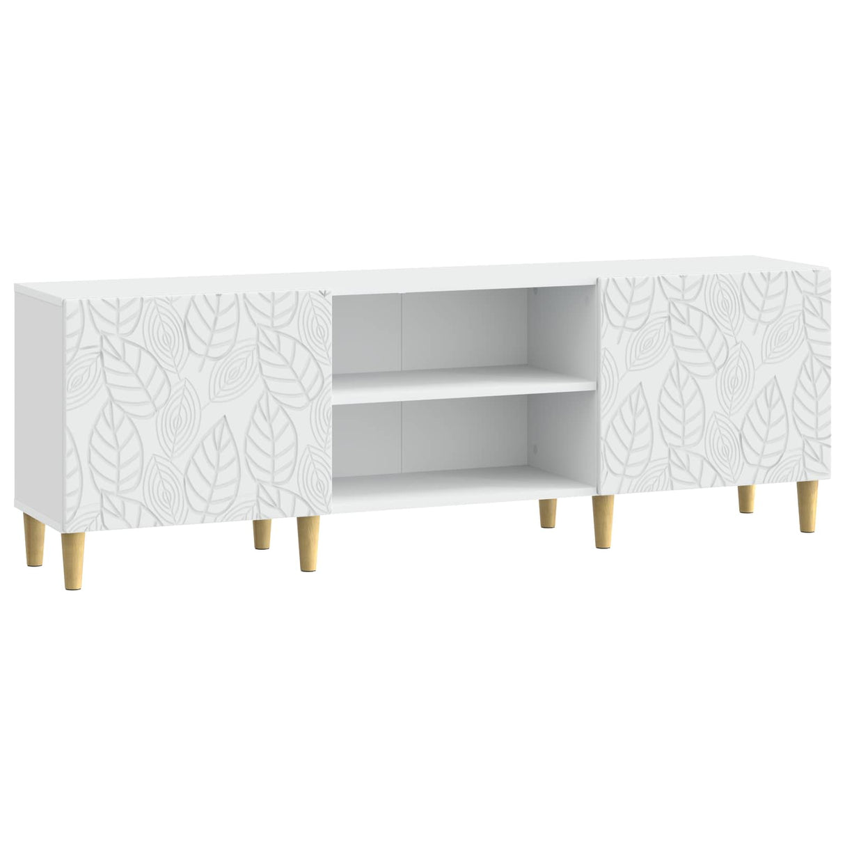 TV Cabinet 150 x 31 x 50 cm White Engineered Wood