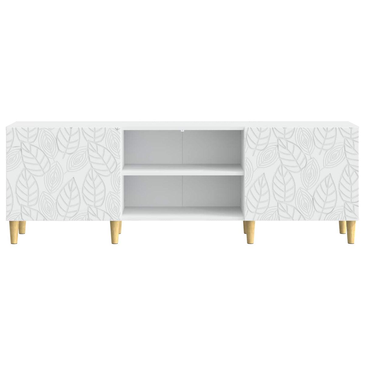 TV Cabinet 150 x 31 x 50 cm White Engineered Wood
